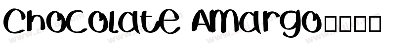 Chocolate Amargo字体转换
